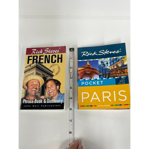 Rick Steves Books French Phrase Book and Paris Pocket Guide - Picture 10 of 10